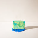 A soap sitting on a 3d printed coaster